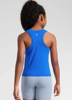Girls Seamless Waist Length Tank