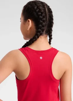 Girls Seamless Waist Length Tank