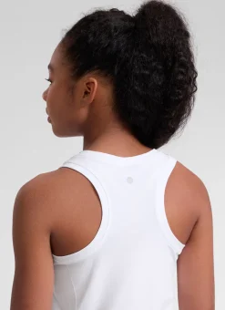 Girls Seamless Waist Length Tank