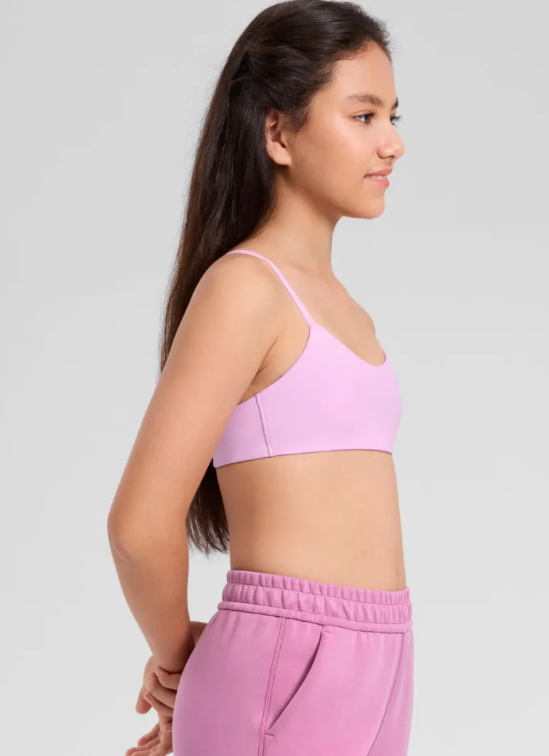 Girls Softhold Mold Adjustable Strap Bra