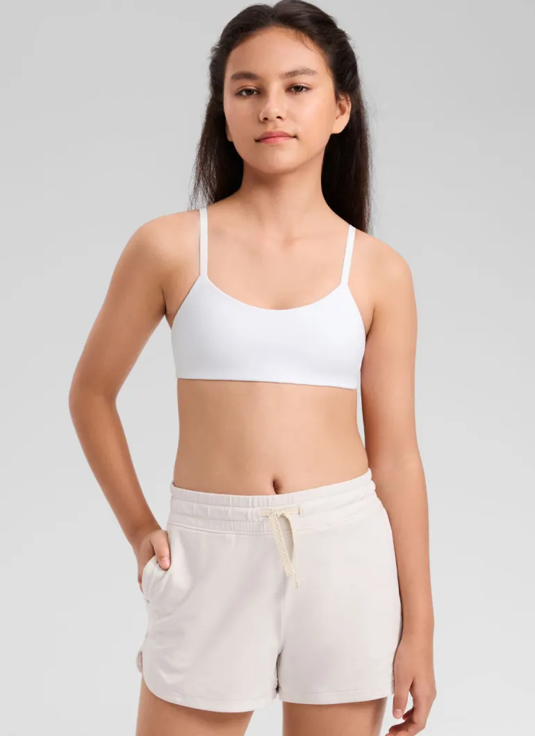 Girls Softhold Mold Adjustable Strap Bra