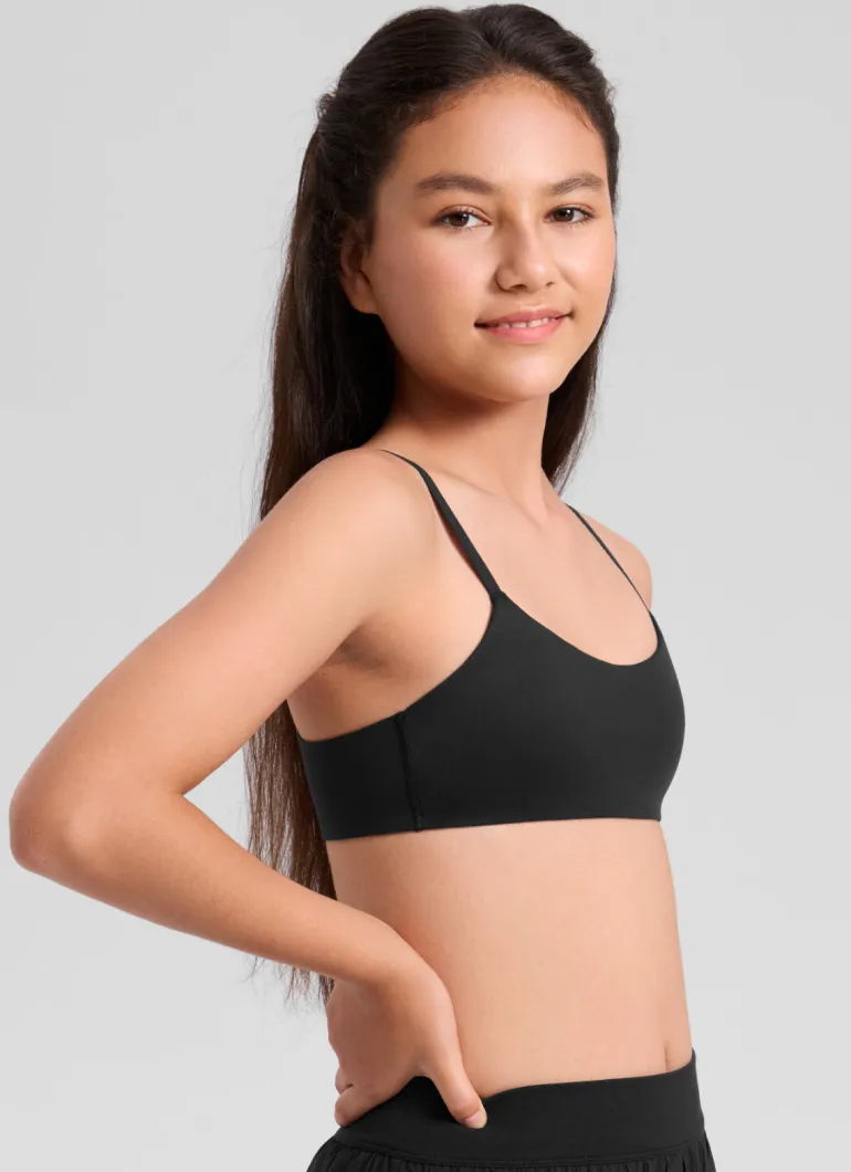 Girls Softhold Mold Adjustable Strap Bra