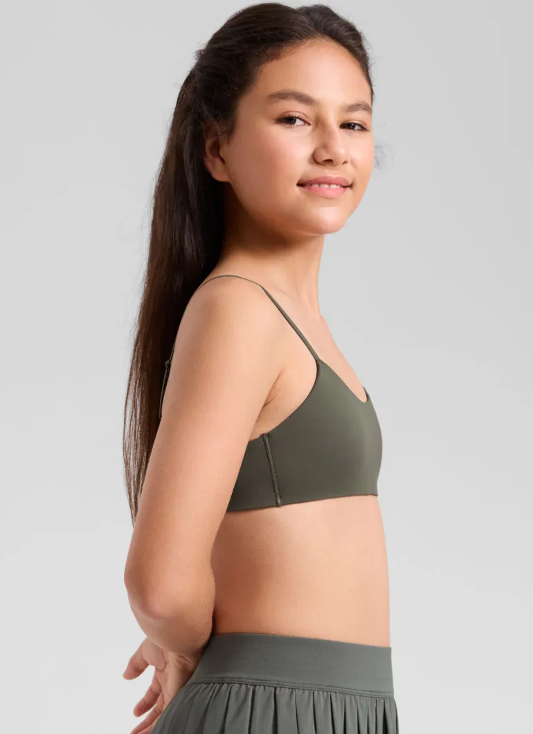 Girls Softhold Mold Adjustable Strap Bra