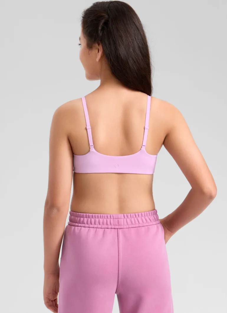 Girls Softhold Mold Adjustable Strap Bra