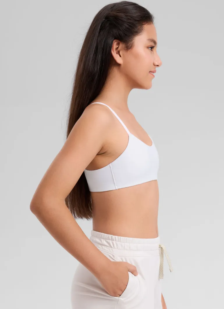 Girls Softhold Mold Adjustable Strap Bra