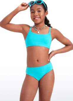 Girls Swimsuit 2 Piece Bikini Set