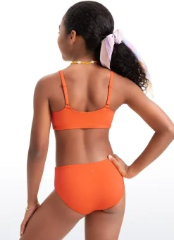 Girls Swimsuit 2 Piece Bikini Set