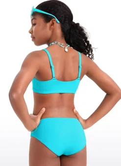 Girls Swimsuit 2 Piece Bikini Set