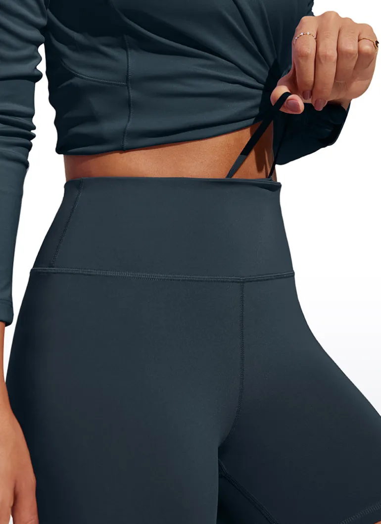 High Rise Lined Swim Shorts 5''