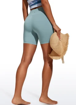 High Rise Lined Swim Shorts 5''