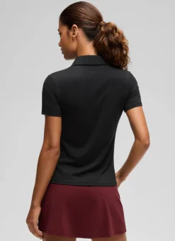 Hip Length Polo Slim Fit Short Sleeve