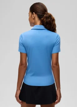 Hip Length Polo Slim Fit Short Sleeve