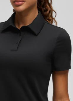 Hip Length Polo Slim Fit Short Sleeve