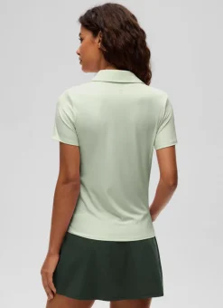 Hip Length Polo Slim Fit Short Sleeve