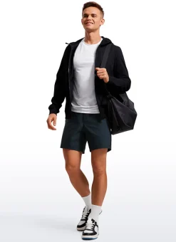 Lightweight Athletic Pocketed Shorts 7''- Linerless