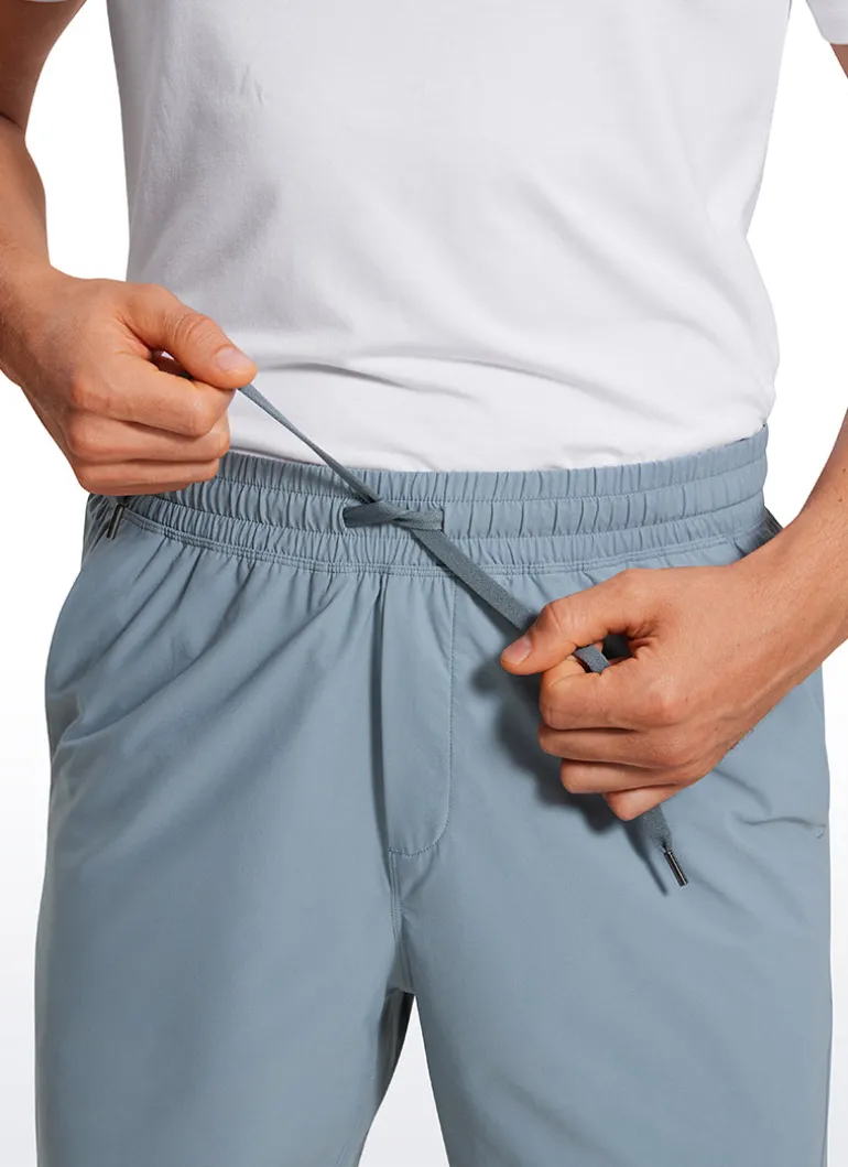 Lightweight Athletic Pocketed Shorts 7''- Linerless
