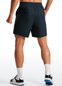 Lightweight Athletic Pocketed Shorts 7''- Linerless