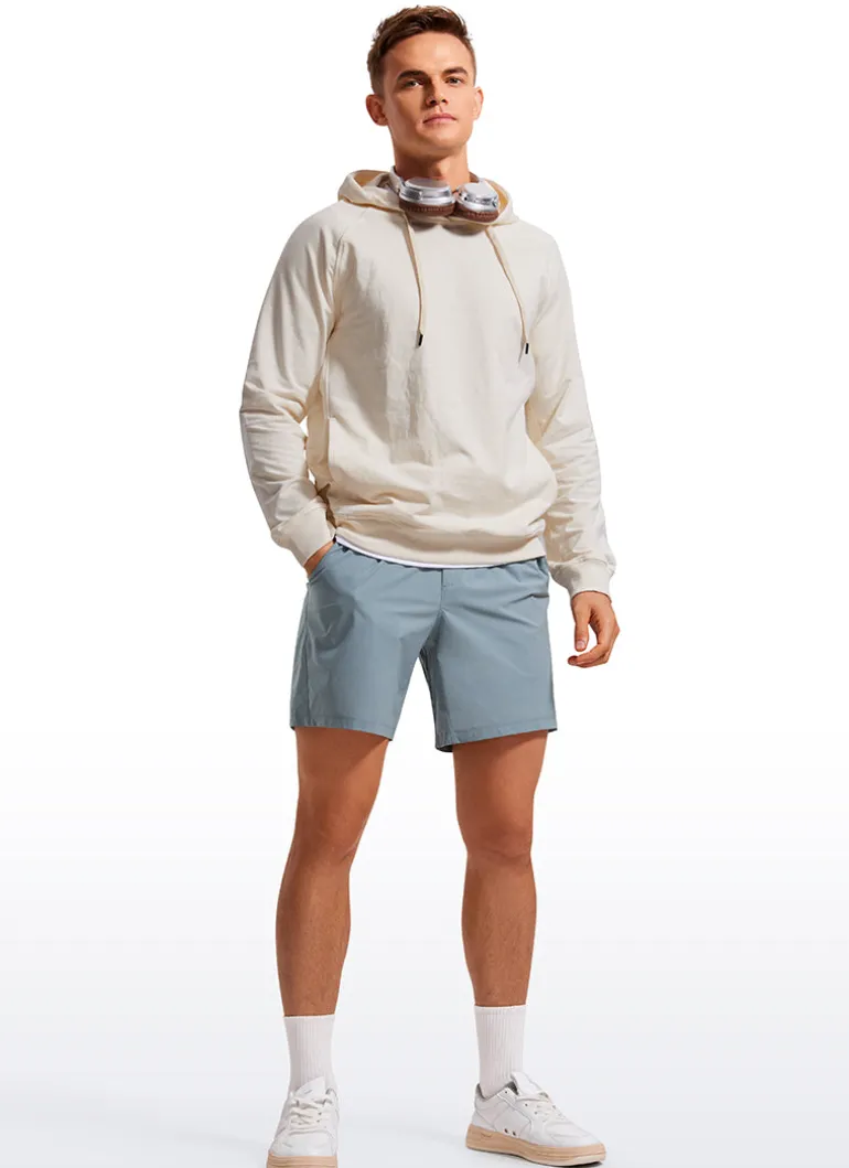 Lightweight Athletic Pocketed Shorts 7''- Linerless