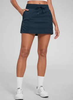 Lightweight High Rise Skirts Drawstring Skirt