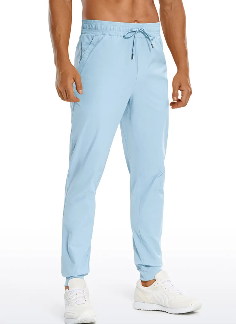 Lightweight Joggers Zip Pockets 29''