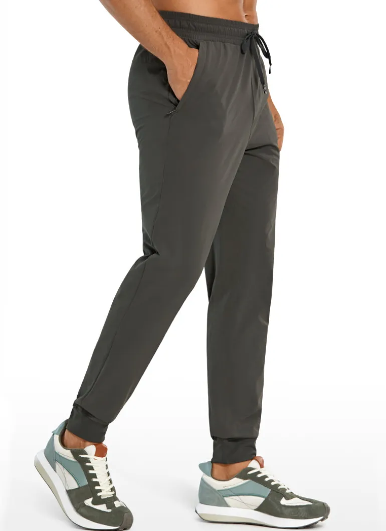 Lightweight Joggers Zip Pockets 29''