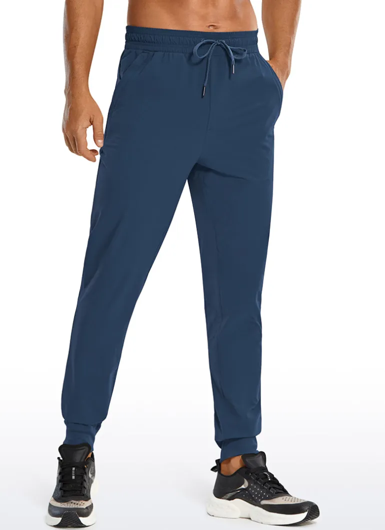 Lightweight Joggers Zip Pockets 29''