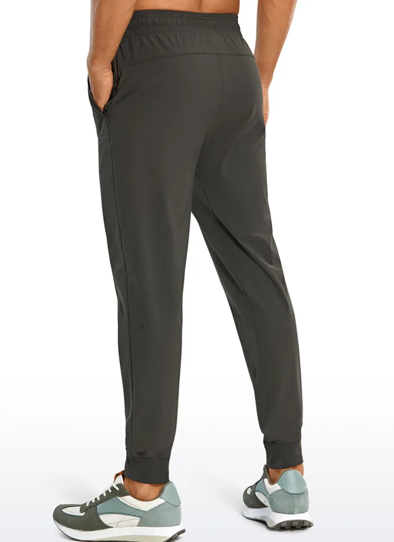 Lightweight Joggers Zip Pockets 29''