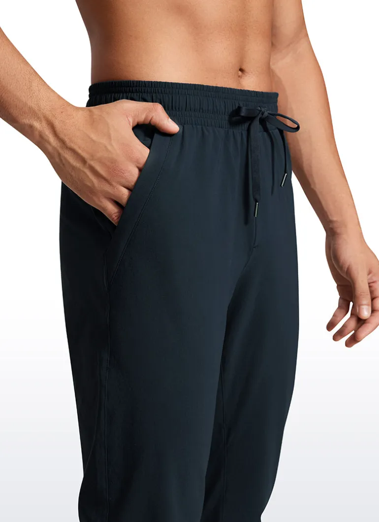 Lightweight Joggers Zip Pockets 29''