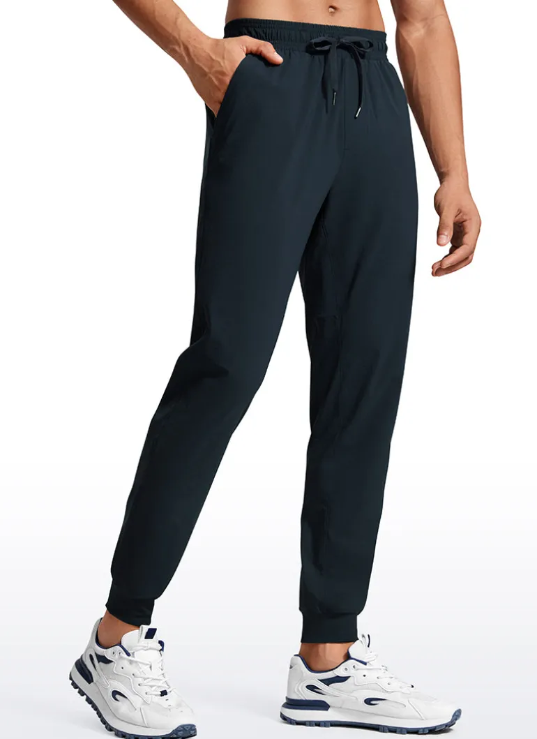 Lightweight Joggers Zip Pockets 29''