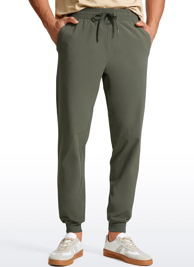 Lightweight Joggers Zip Pockets 29''