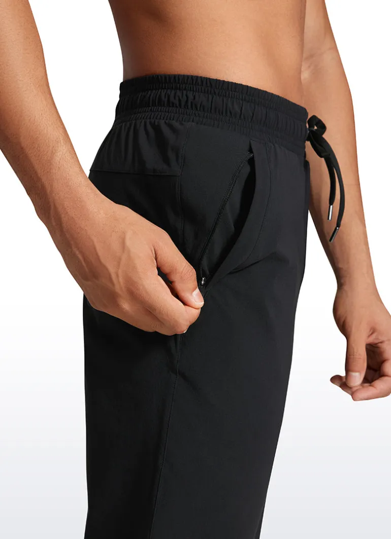 Lightweight Joggers Zip Pockets 29''