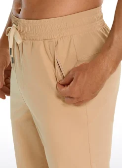 Lightweight Joggers Zip Pockets 29''