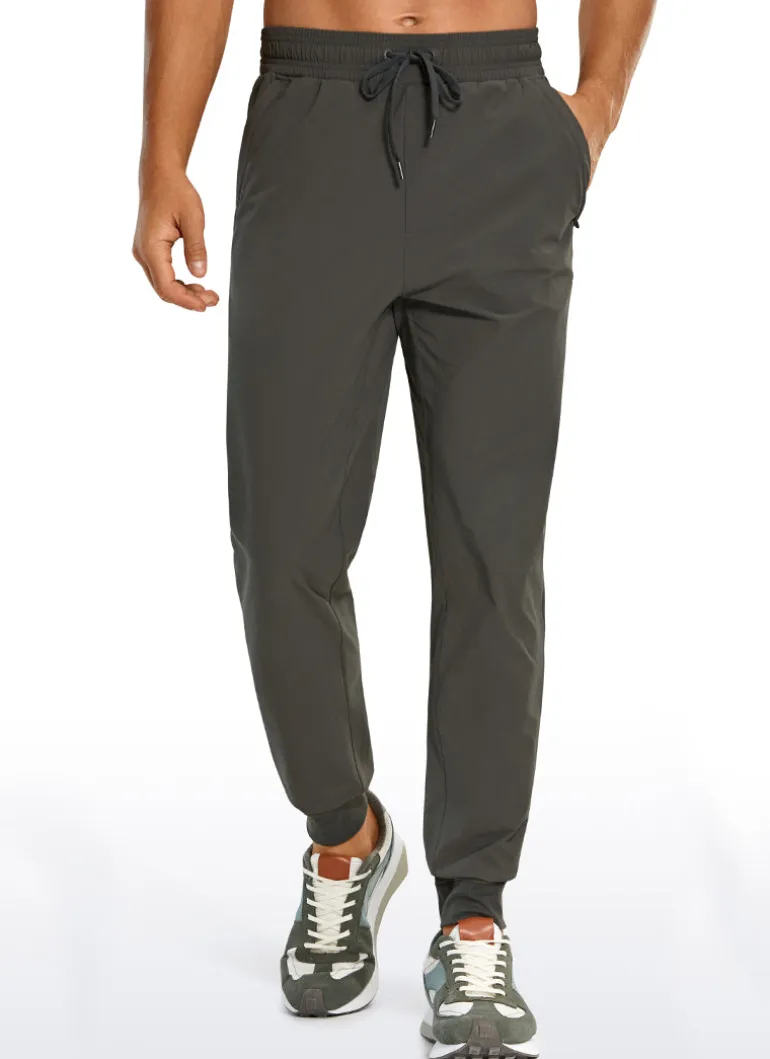 Lightweight Joggers Zip Pockets 29''
