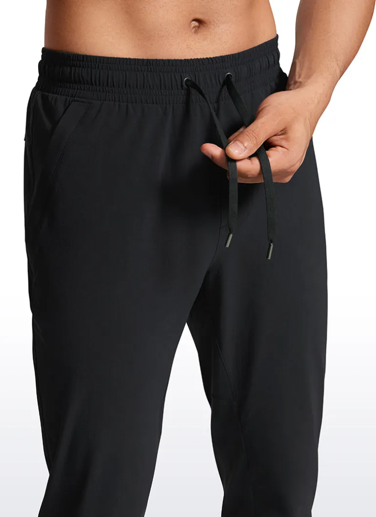 Lightweight Joggers Zip Pockets 29''