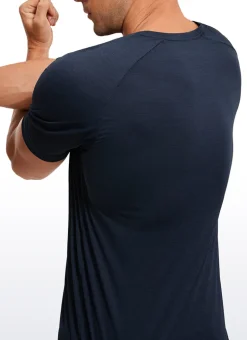 Lightweight Quick Dry Short sleeves Round Neck