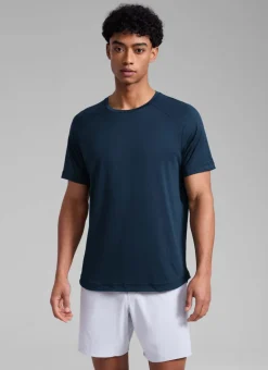 Lightweight Quick Dry Short Sleeves Crew Neck