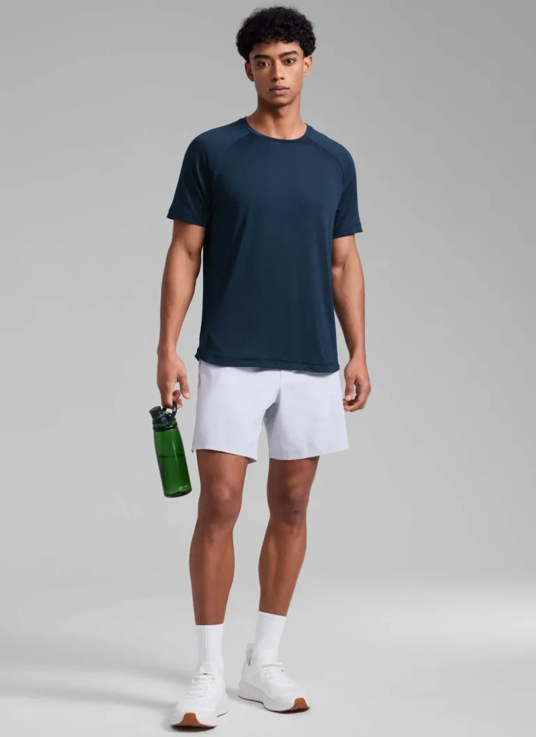 Lightweight Quick Dry Short Sleeves Crew Neck