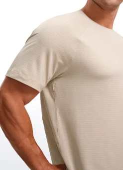 Lightweight Quick Dry Short Sleeves Crew Neck