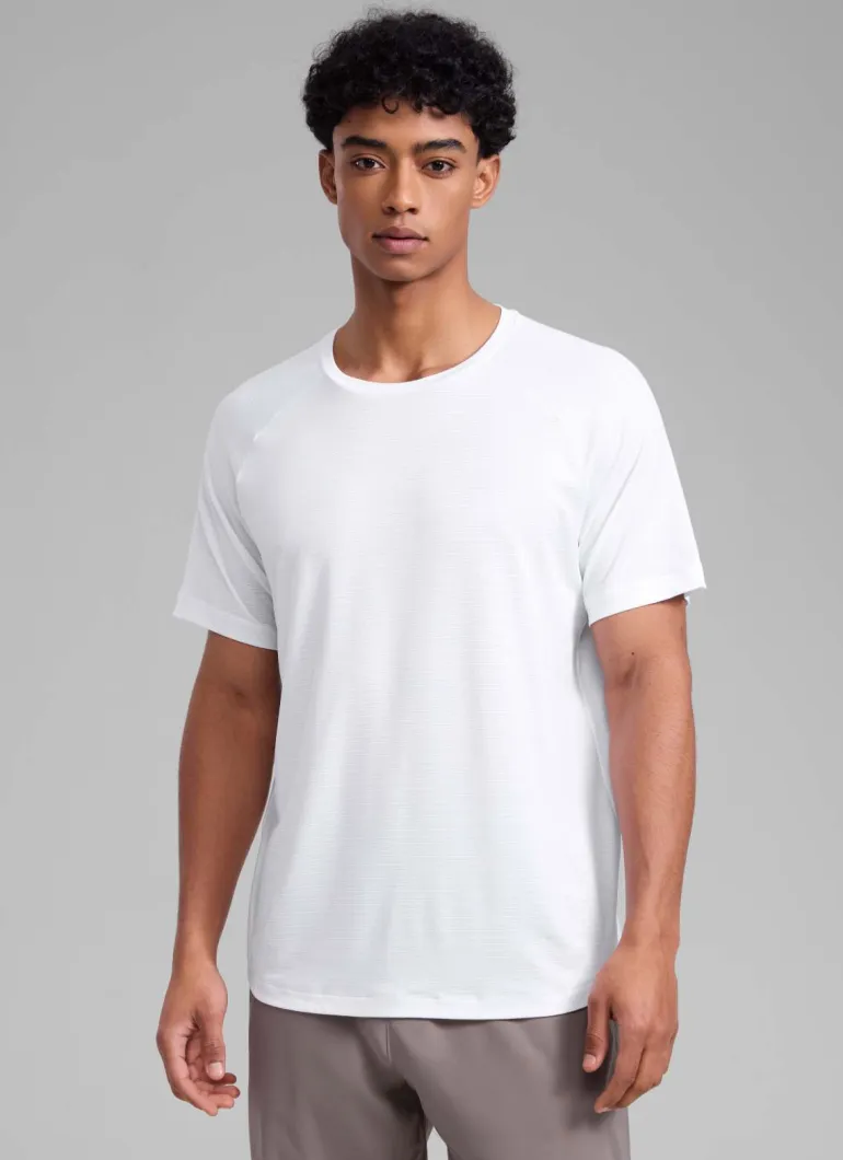 Lightweight Quick Dry Short Sleeves Crew Neck