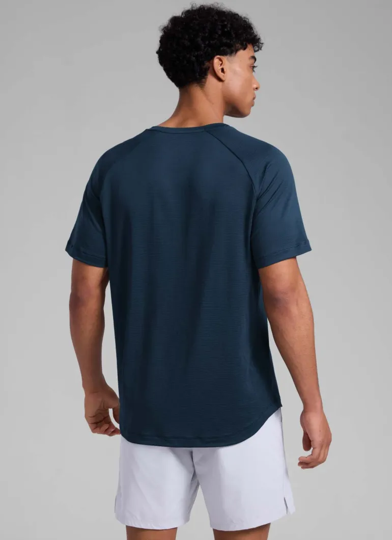 Lightweight Quick Dry Short Sleeves Crew Neck