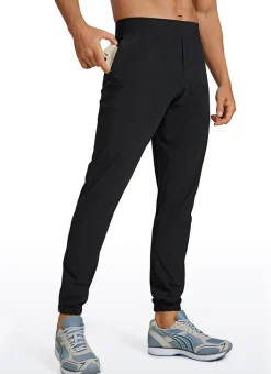Lightweight Quick Dry Slim-Fit Joggers 29"-Zipper Pockets
