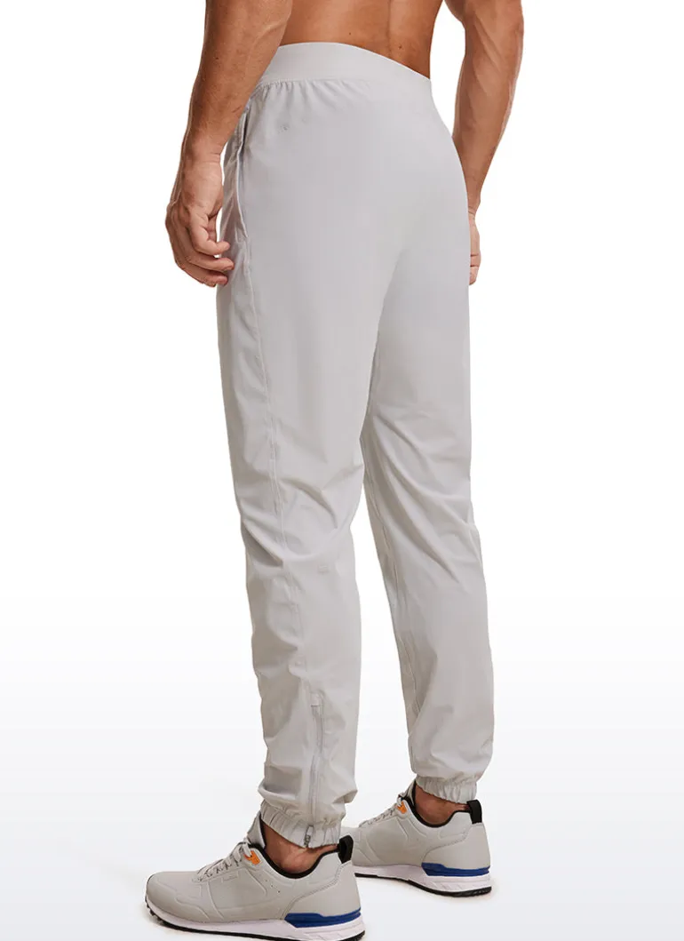 Lightweight Quick Dry Slim-Fit Joggers 29"-Zipper Pockets