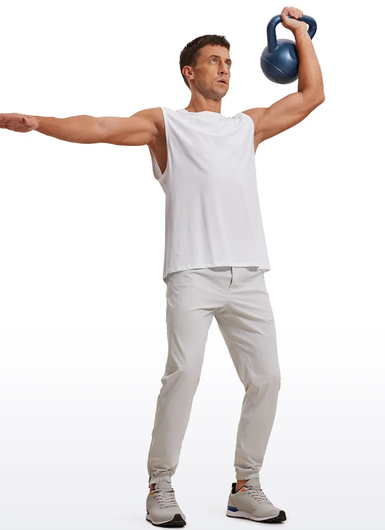 Lightweight Quick Dry Slim-Fit Joggers 29"-Zipper Pockets