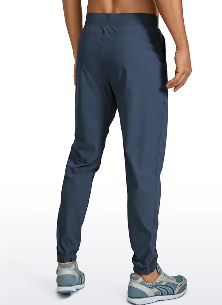 Lightweight Quick Dry Slim-Fit Joggers 29"-Zipper Pockets