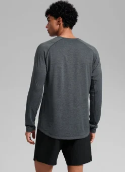 Lightweight Rounded Scallop Bottom Long Sleeves