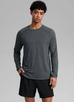 Lightweight Rounded Scallop Bottom Long Sleeves