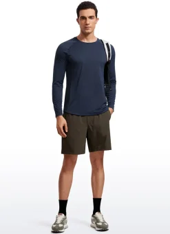 Lightweight Rounded Scallop Bottom Long Sleeves