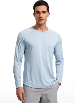 Lightweight Rounded Scallop Bottom Long Sleeves