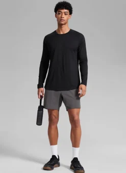 Lightweight Rounded Scallop Bottom Long Sleeves