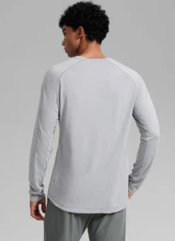 Lightweight Rounded Scallop Bottom Long Sleeves